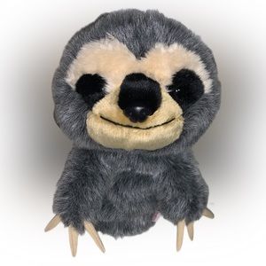 • ADORABLE Sloth Hand Puppet, By Daphne •